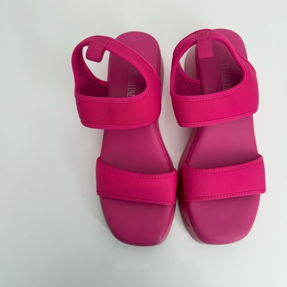 Dream Pairs Womens Pink Platform Sandals Velcro Strap Comfort Shoes Size 9 Y2K - Picture 2 of 6